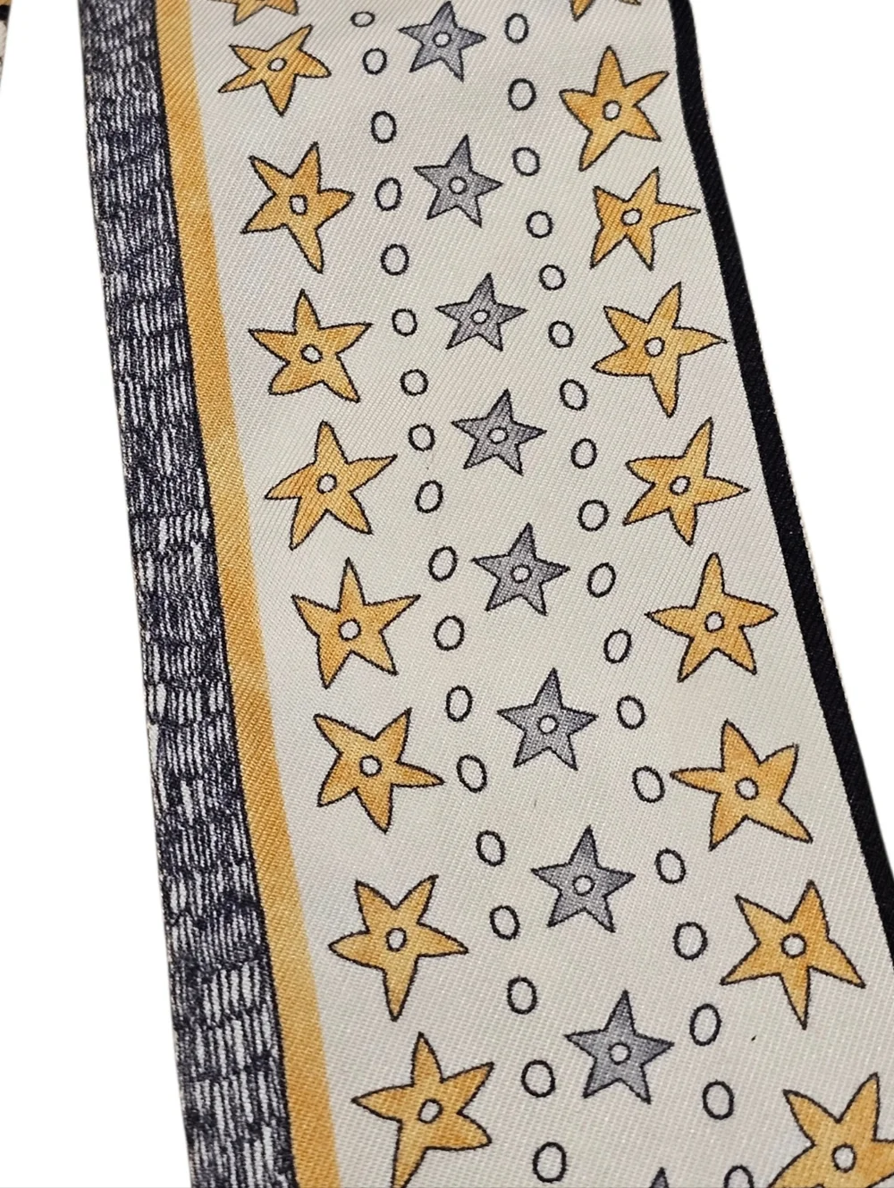 Christian Dior L'Etoile Tarot Mitzah Silk Bandeau Scarf - Picture 9 of 16